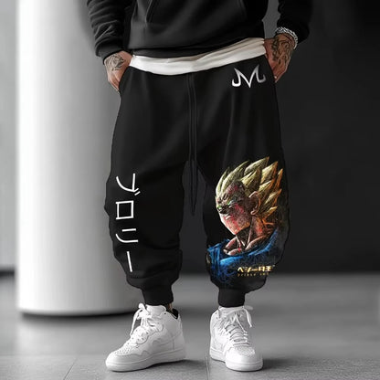 Pantaloni da uomo Dragon Ball Sportswear Broly primavera, autunno e inverno, anime giapponese, jogger Y2K Harajuku in cotone