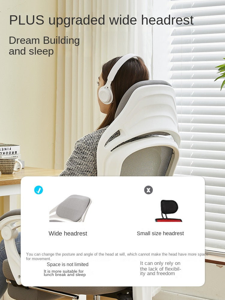 UVR Gaming Chair Professional Computer Chair Player Office Armchair Ergonomic Backrest Chair Mesh Comfortable Reclinable Chair