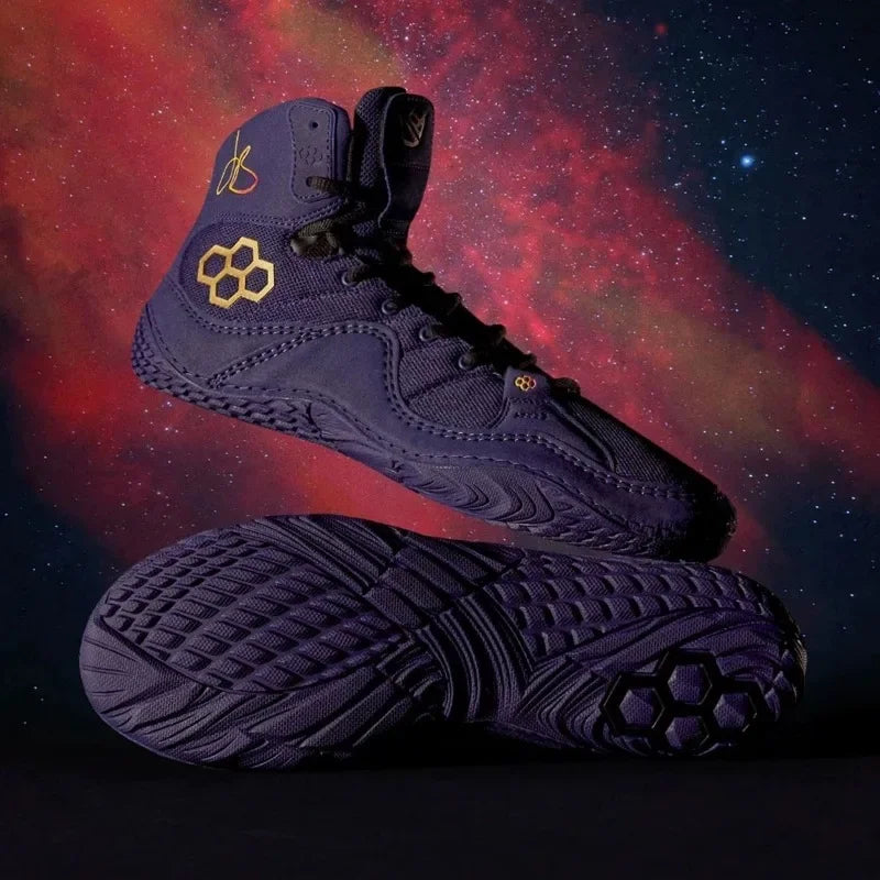 Men's and Women's Wrestling Shoes Competition Sport Gym Training Shoes Top Quality Comfortable Boxing Sport Shoes Sizes 36-45