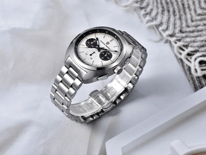 Pagani Design 2026 Fashion Men's Quartz Watch Top Brand Luxury Sapphire VK63 Men's Chronograph All-Steel Diving Relógios Masculino
