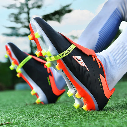 Chaussures de futsal professionnelles unisexes, très vendues, ultra-légères, TF/FG, chaussures de football de haute qualité, crampons, nouvelles chaussures de football pour femmes et hommes