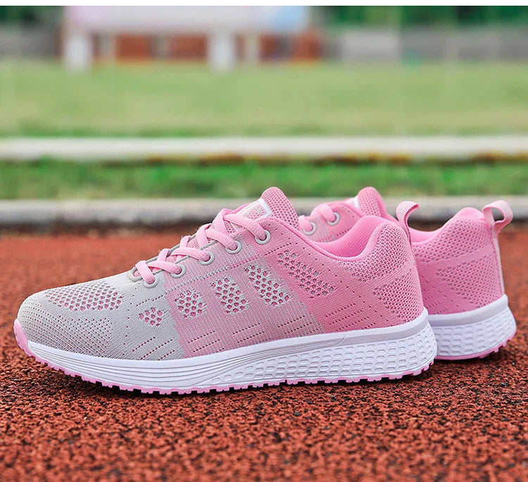 New Arrival Women Flats Footwear Shoes Woman Lace Up Flats Shoes Casual Sneakers Women's Shoes Soft Zapatos Mujer Plus Size