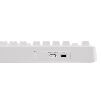 EPOMAKER x AULA F75 kabelgebundene mechanische Hot-Swap-Tastatur 75% ANSI US-Layout mit Gasket-Mount und Drehregler für Mac/WIN/Android