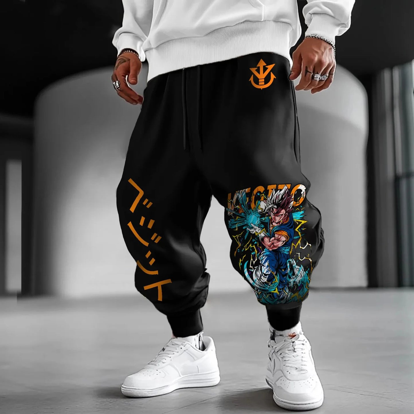 2025 Dragon Ball GOKU Majin Buu Anime Side Trousers American Sports Autumn Men's and Women's Cotton Leggings