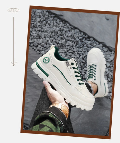 Sapatilhas de Skate para Homem, Casuais, Desportivas, de Outdoor e Caminhada, Modernas, Urbanas, Confortáveis e com Sola Grossa