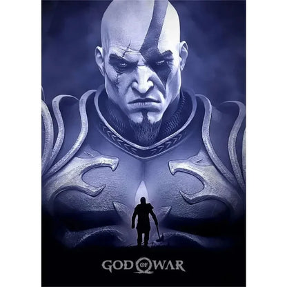Canvas Painting Posters and Prints Wall Art Anime Pop Game God of War Ragnarok Poster Aesthetics Kratos Gaming
