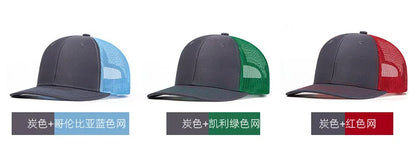 High Quality Mesh Baseball Cap Women Men Summer Cotton Breathable Sunhat Unisex Adjustable Snapback Trucker Hats Male Female