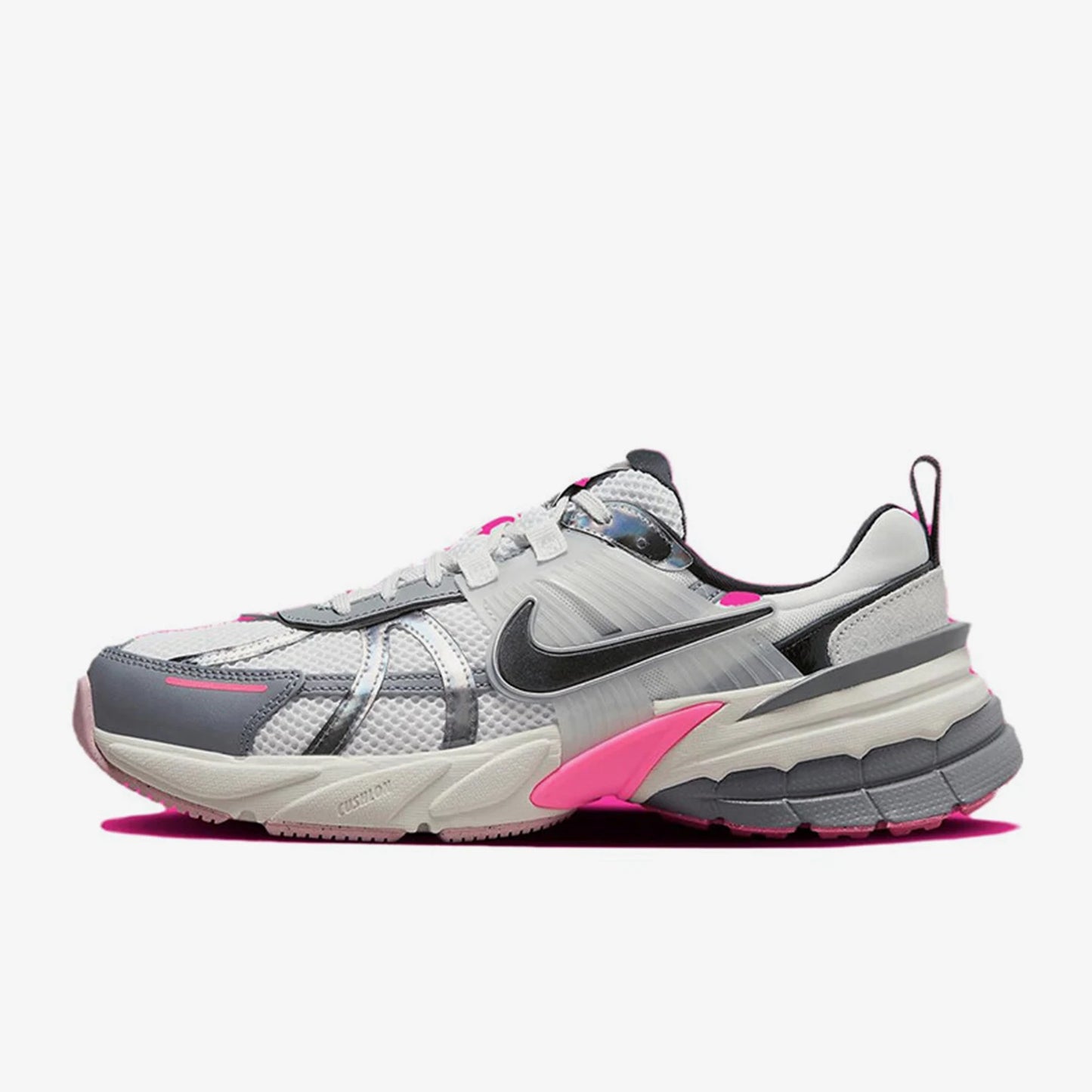 Nike official genuine V2K Run women's wear-resistant, lightweight, breathable and casual sports shoes FZ5061-100