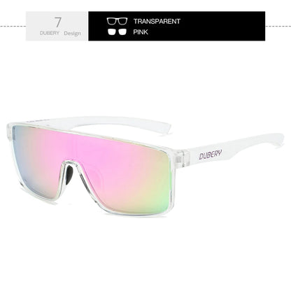 DUBERY Full Rim Polarized Sunglasses For Men And Women 9 Colors Model 379