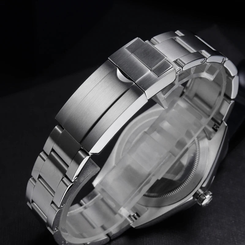 Cronos EX Diver Mechanical Men Watch 39mm Automatic PT5000 Sapphire Glass Bushed Bracelet Glide Clasp 10ATM L6031