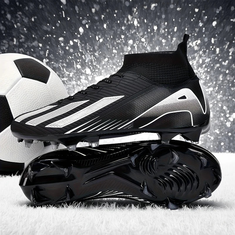 New Men's Football Boots Cleats Boys Ultralight Sport Soccer Shoes Adult Professional Non-Slip Comfortable Training Match Grass