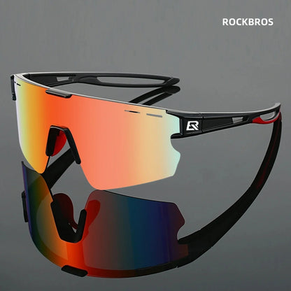 ROCKBROS New Bicycle Glasses, UV400, Anti Stray Light, Suitable for Cycling, Driving, Fishing, Hiking, Etc