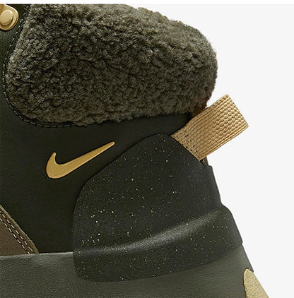 Nike Genuine 2023 Winter New — Sapatos de lazer femininos em fleece quente FD0211-300