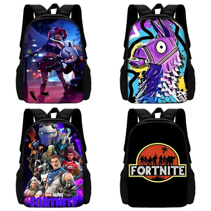 Hot Battle Royales Fortnites Kinder-Rucksäcke für Jungen & Mädchen, Schüler-Geburtstagsgeschenk, Schulranzen für Kinder, unisex, Camping, langlebiger Rucksack