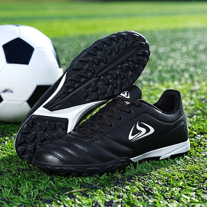 Nouvelles chaussures de football pour hommes, chaussures de soccer d'extérieur TF FG, crampons pour terrain en herbe, chaussures d'entraînement confortables, chaussures de match, futsal, chaussures de sport respirantes pour