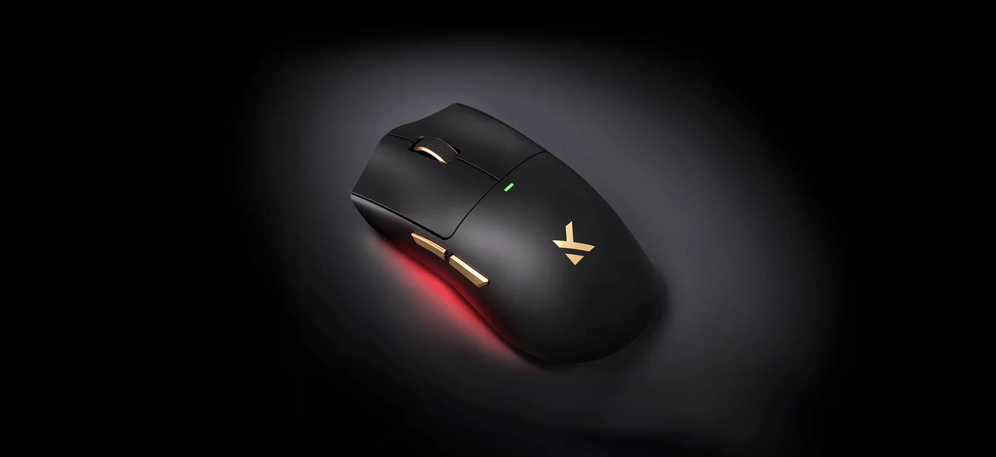Mouse gaming wireless MCHOSE K7 Ultra PAW3950 con doppio polling rate 8K, leggero, dock di ricarica wireless magnetica, per esport e ufficio