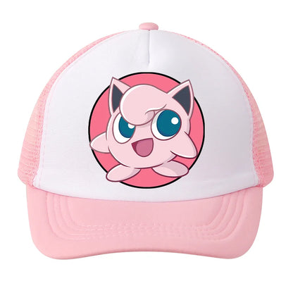 Pokemons Baseball Cap Pikachu Charizard Gengar cartoon Peaked Hat Kid Adult Summer Outdoor Sport Hat Boy Casual Fashion Cap Gift