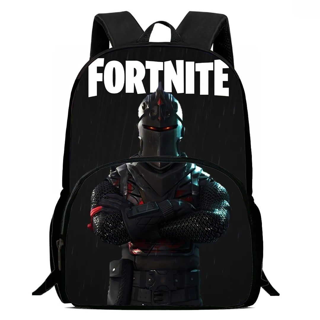 Kids School Backpack with Front Pocket, Light Weight Cartoon Fortnite Children Backpack For Age 6-9, Bags For Boys Girls
