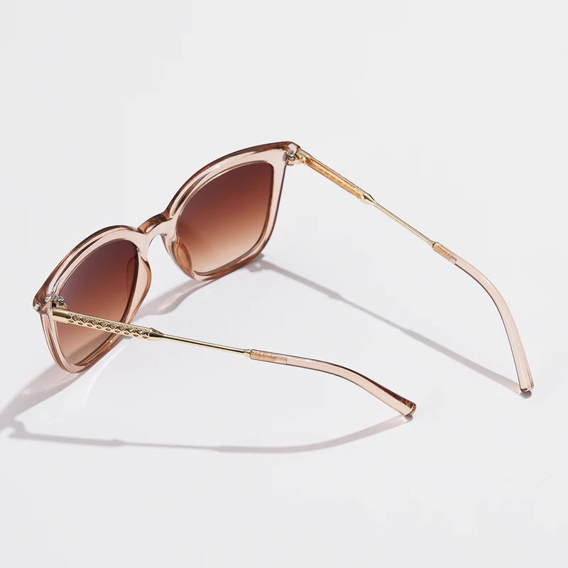 6pcs/3pcs Classic Square Sunglasses Women Men Vintage Brand Eyeglasses Alloy Frame Retro Fashion Style Shades Oculos de sol
