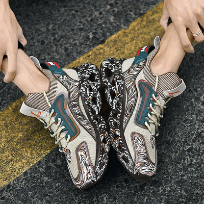 Shoes Men Sneakers Male Casual Men's Shoes Tennis Luxury Shoes Trainer Race Breathable Shoes Fashion Loafers Running Shoes for Men