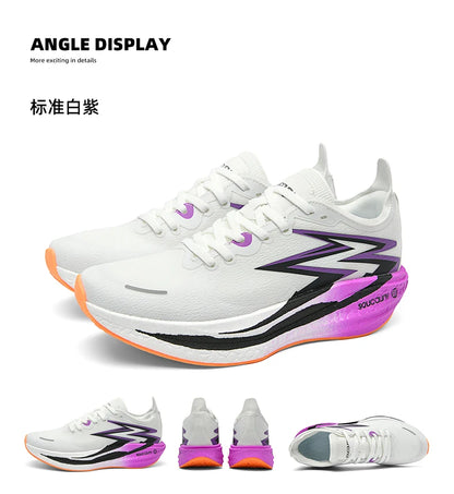 Zapatillas de running nuevas con placa de carbono para maratón, deportivas para hombre, transpirables y ligeras, zapatillas deportivas cómodas antideslizantes para mujer, estilo casual
