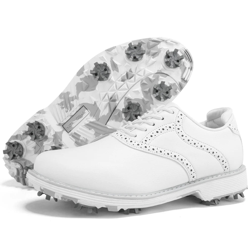 Ladies' Professional Golf Shoes, Fashionable Casual Walking Shoes, Outdoor Fitness Non-Slip Comfortable Golf Sports Shoes