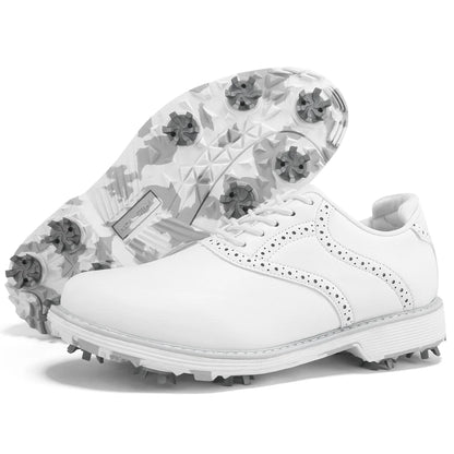 Ladies' Professional Golf Shoes, Fashionable Casual Walking Shoes, Outdoor Fitness Non-Slip Comfortable Golf Sports Shoes