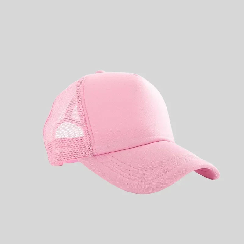 Personalized Logo Trucker Hats Men Women Foam Mesh Hats Sports Team Baseball Caps Custom Logo Sun Hat Snapback Adult Gorras Caps
