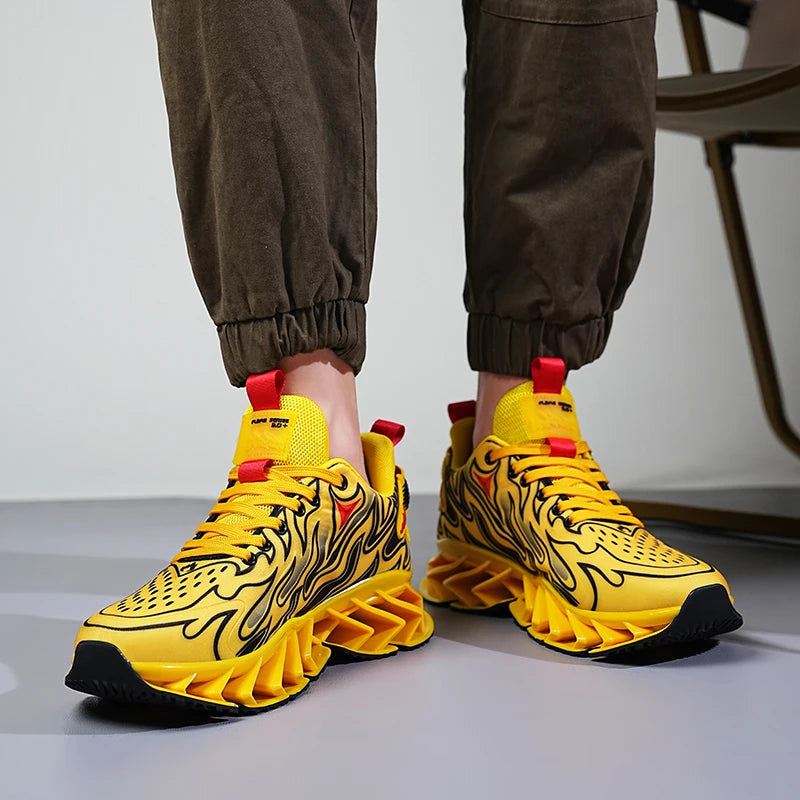 Chaussure Homme Chaussures de course respirantes pour hommes, baskets décontractées pour hommes, chaussures de tennis pour hommes, entraîneur de course, mocassins à la mode, luxe