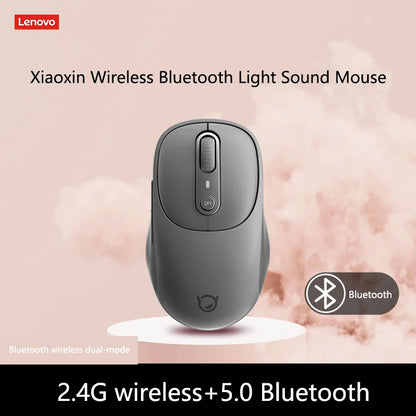 Mouse Lenovo Xiaoxin Bluetooth Wireless M3 grigio Twilight, silenzioso, tre Bluetooth, mouse da ufficio