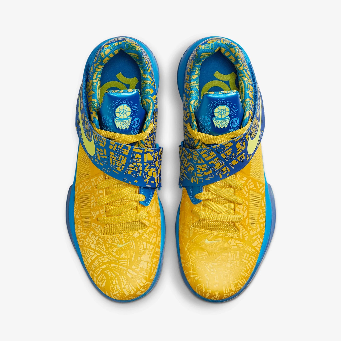 Sapatilhas de Basquetebol Baixas Retro Leves para Homem Nike Genuine KD 4 FZ5916-400
