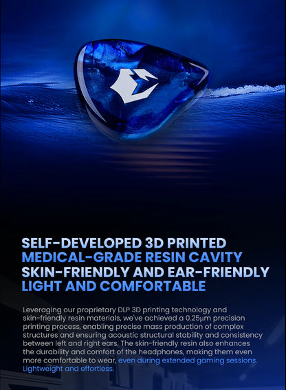 EPZ G10 kabelgebundene HiFi-Gaming-Ohrhörer – Type-C & 3.5mm In-Ear-Monitor-Kopfhörer mit DAC, Geräuschisolierung, abnehmbarem Kabel & Mikrofon