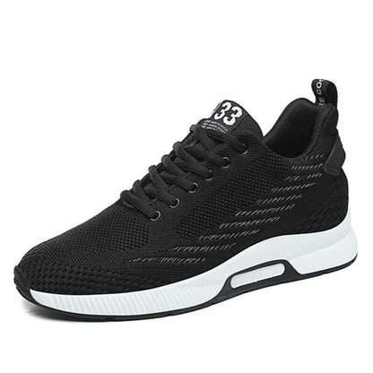 Nouvelles baskets pour homme, chaussures rehaussantes, semelles intérieures de 8 cm, respirantes en maille, chaussures de sport pour augmenter la taille