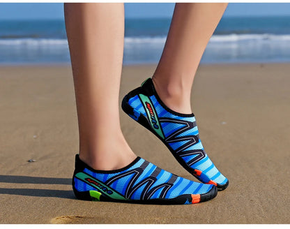 Aqua Shoes Quick Dry Beach Water Shoes Unisex Swim Aqua Slippers Barefoot Surfing Upstream Sneakers Light Summer Outdoor Socks