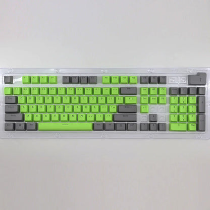 106 Keys Grey Red Keycaps PBT Specials Keycap Backlit Two-Color Key Caps For MX Switch 61/87/104 Mechanical Keyboard