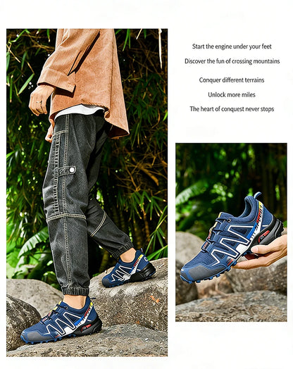 Sapatilhas de Caminhada de Alta Qualidade para Homem, Ténis Outdoor, Sapatos de Escalada, Sapatilhas de Trekking para Mulher, Sapatilhas Táticas Antiderrapantes