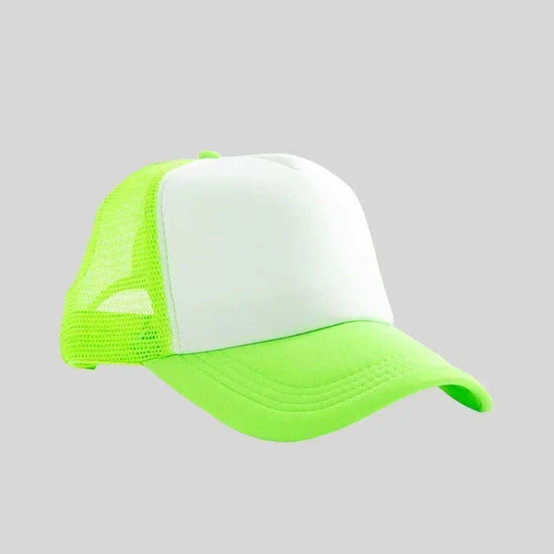 Personalized Logo Trucker Hats Men Women Foam Mesh Hats Sports Team Baseball Caps Custom Logo Sun Hat Snapback Adult Gorras Caps