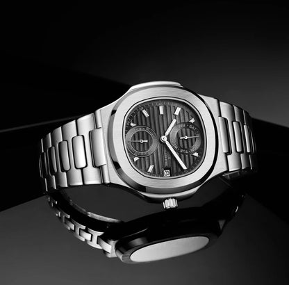 DIDUN TOP New Men Quartz Watches Sport Business Luxury Brand Stainless Steel Male Fashion Nautilus Wrist Clock Dropshipping