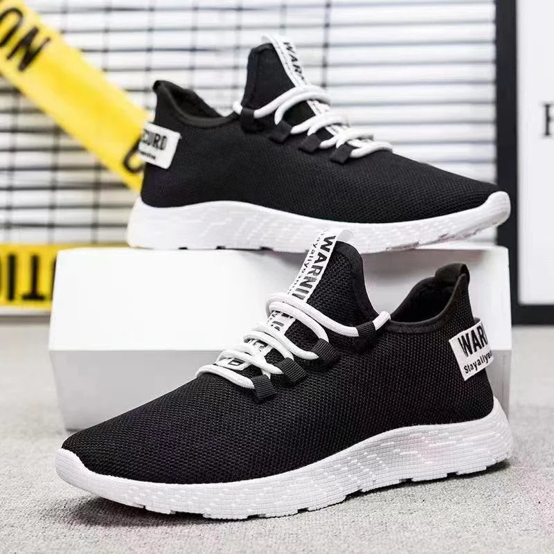 Men's Casual Lightweight Mesh Sports Sneakers Summer Men's Outdoor Soft Sole Breathable Comfortable Fashion Trend Running Shoes
