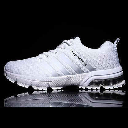 2025 Summer New Men Casual Sports Shoes Breathable Outdoor Running Shoes Comfortable Thick Bottom Fashionable Climbing Femininos