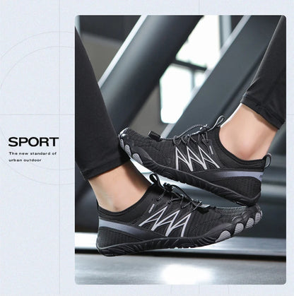 Outdoor Lightweight Men's Training Running Barefoot Shoes, Quick-Dry Swimming Water Shoes, Sport Gym Fitness Jogging Sneakers