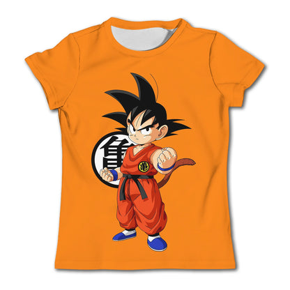 Cartoon Anime 7 Dragon Ball T-shirt for Children and Boys Cartoon T-shirt Short Sleeved Summer Men's Top Short Sleeved T-shirt, Produit gaming premium Fraquane