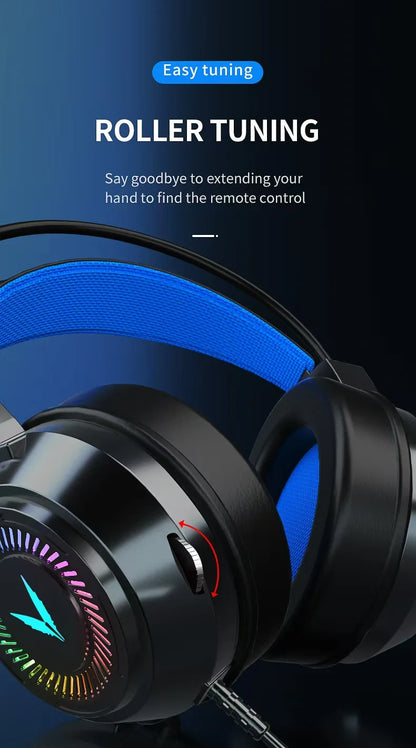 G58 Gaming Headset Wired 7.1 Channel PUBG Headset for Computer Laptop