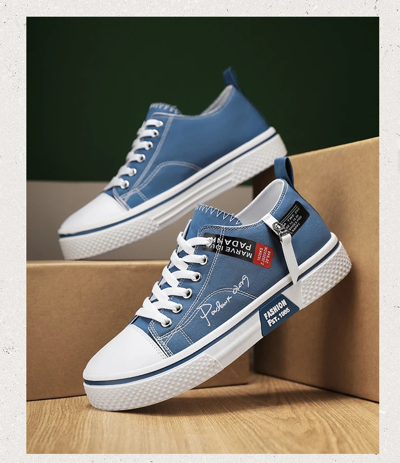 Chaussures de ville décontractées en toile pour hommes, grandes tailles, idéales pour l’été, avec semelle souple et antidérapante, parfaites pour la marche en extérieur, chaussures de sport à la mode pour jeunes, ch