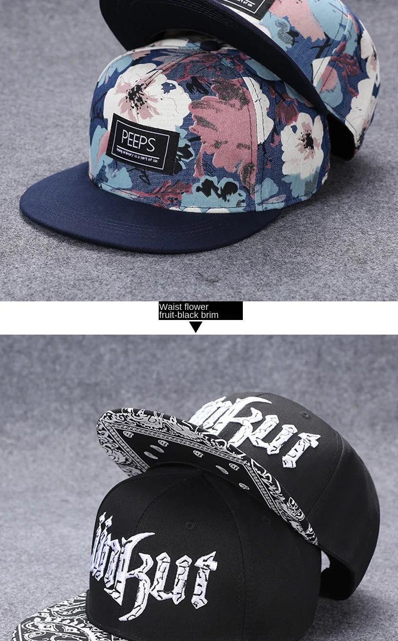Herren-Baseballkappe mit Buchstabenstickerei, „Tide“, universell kombinierbar, flache Krempe; Damen-Sommer-Hip-Hop-Kappe, Outdoor-Sonnenkappe, verstellbare Schirmkappe