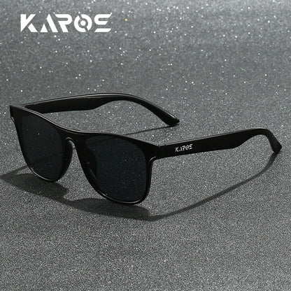 KAROS Polarized Sunglasses For Men Women Square Oversized Anti Glare Driving Eyewear Mirror Sun Glasses Women UV400 Goggles YZ20