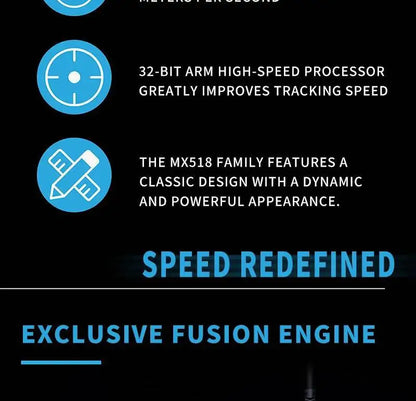 Logitech G402 kabelgebundene Gaming-Maus, 32-Bit-ARM-Prozessor, 8 Tasten, 500 IPS, rutschfest, für ganztägige Gaming- und Arbeitssessions