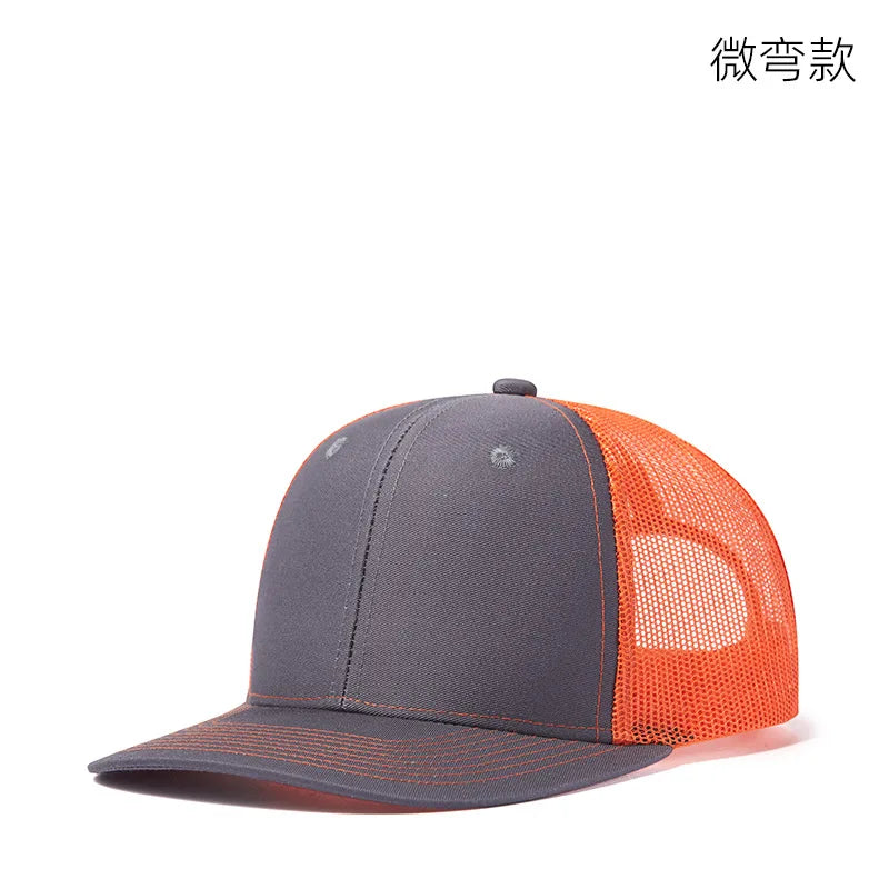 38 Colors Mesh Trucker Hats Outdoor Snapback Dad Hat Hip Hop Men Women Adjustable Boys Girls Baseball Caps