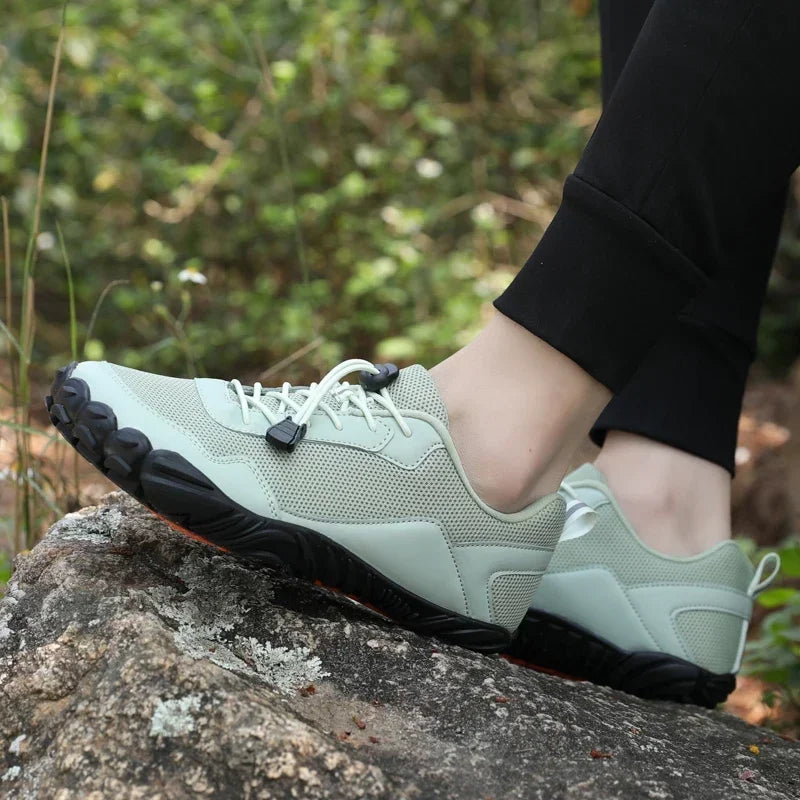 Sapatos aquáticos para homem e mulher, calçado desportivo de secagem rápida para natação, mergulho, surf, piscina e desportos aquáticos, sapatos barefoot com biqueira larga, sapatilhas minimalistas