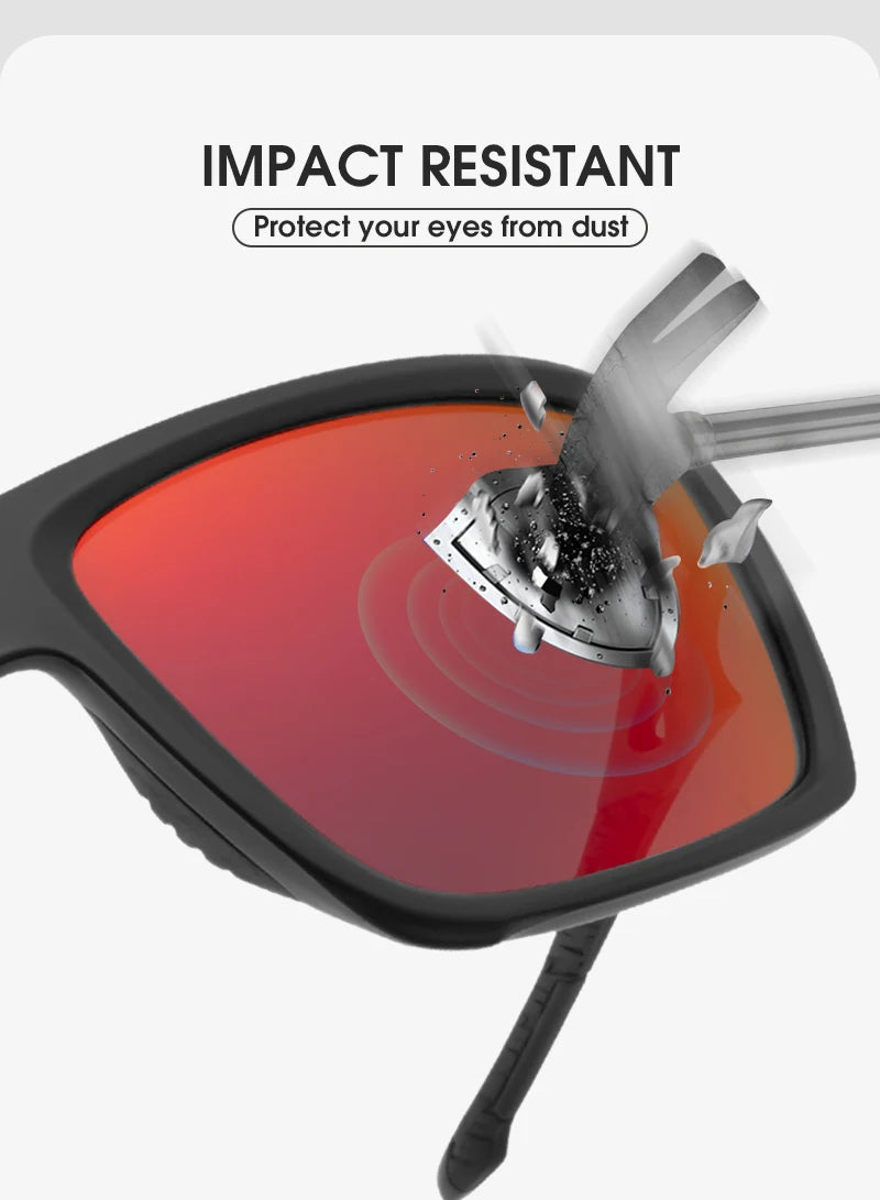Kapvoe Fishing Sunglasses Polarized Sunglasses for Men Hiking Eyewear UV400 Lens Glasses Glasses HD Lens Outdoor Sunglasses 2026